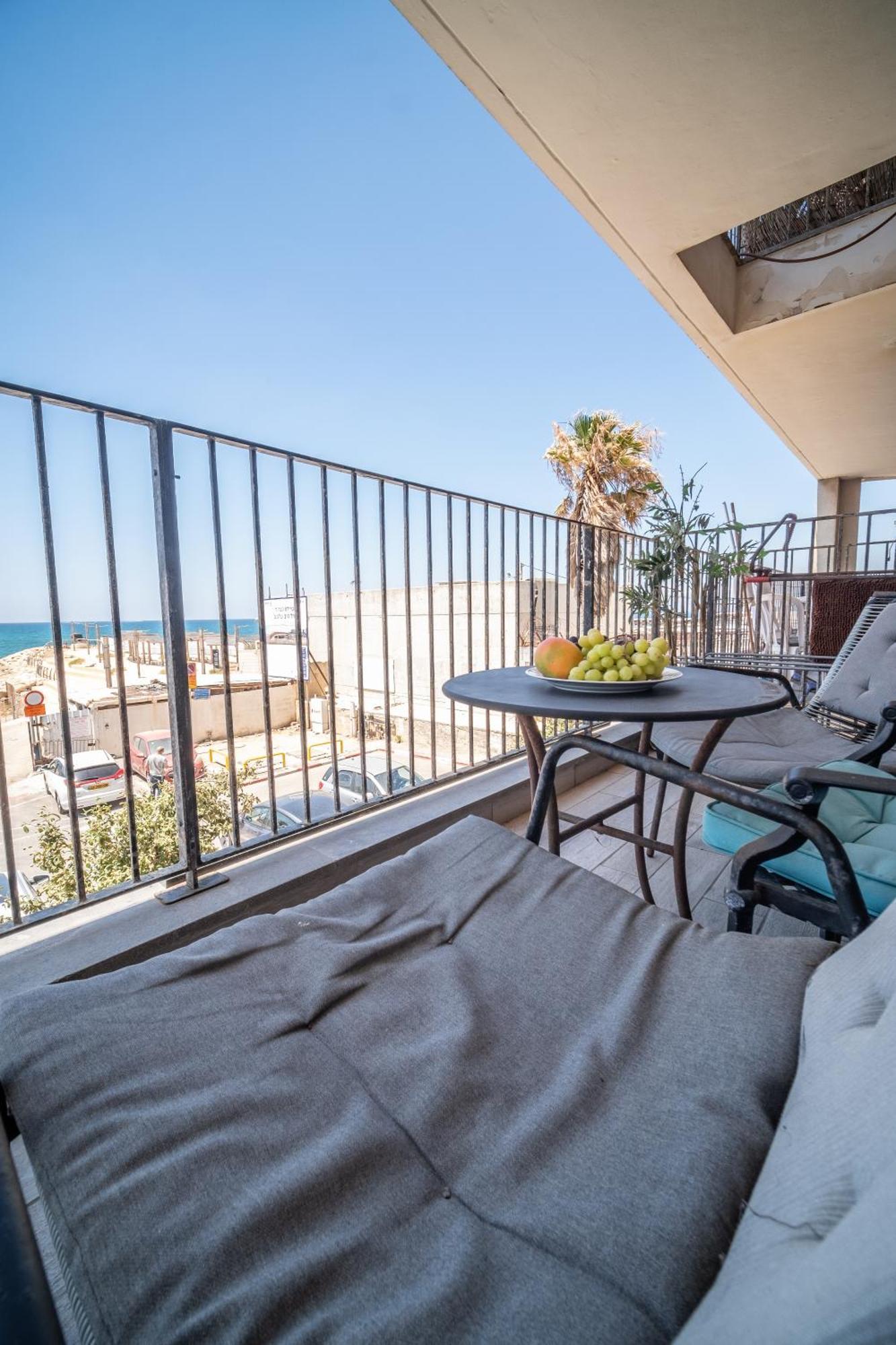 דירות חיפה Bat Galim Full Sea View Balcony By Sea N' Rent מראה חיצוני תמונה